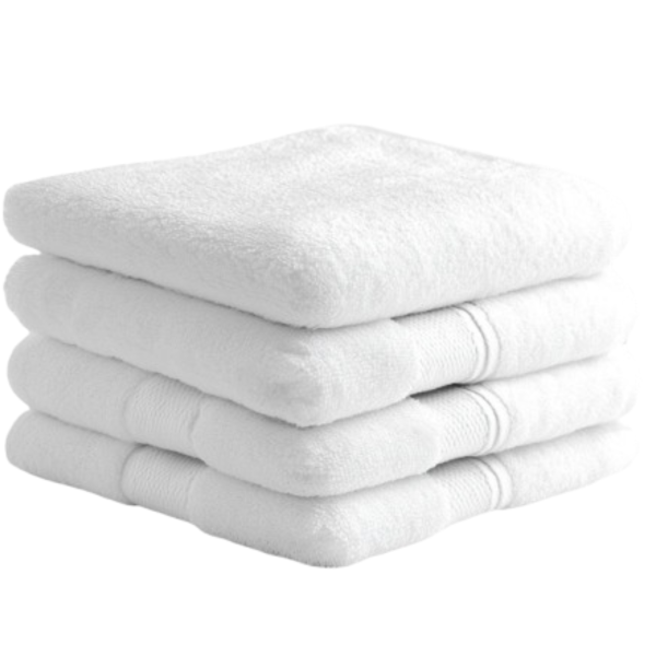 Hand towel with border