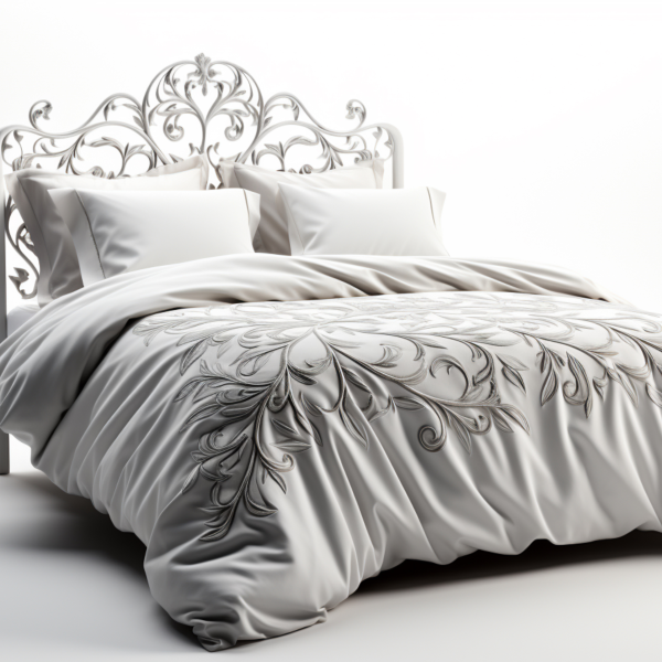 Queen Duvet Embroidered Cover