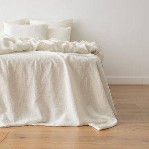 Plain Bed Sheet – Offwhite